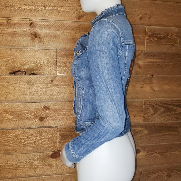 Stephen King It Customized Jean Jacket Size 0 - Picture 4 of 16